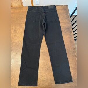 Wedgie Straight True Black Levi’s